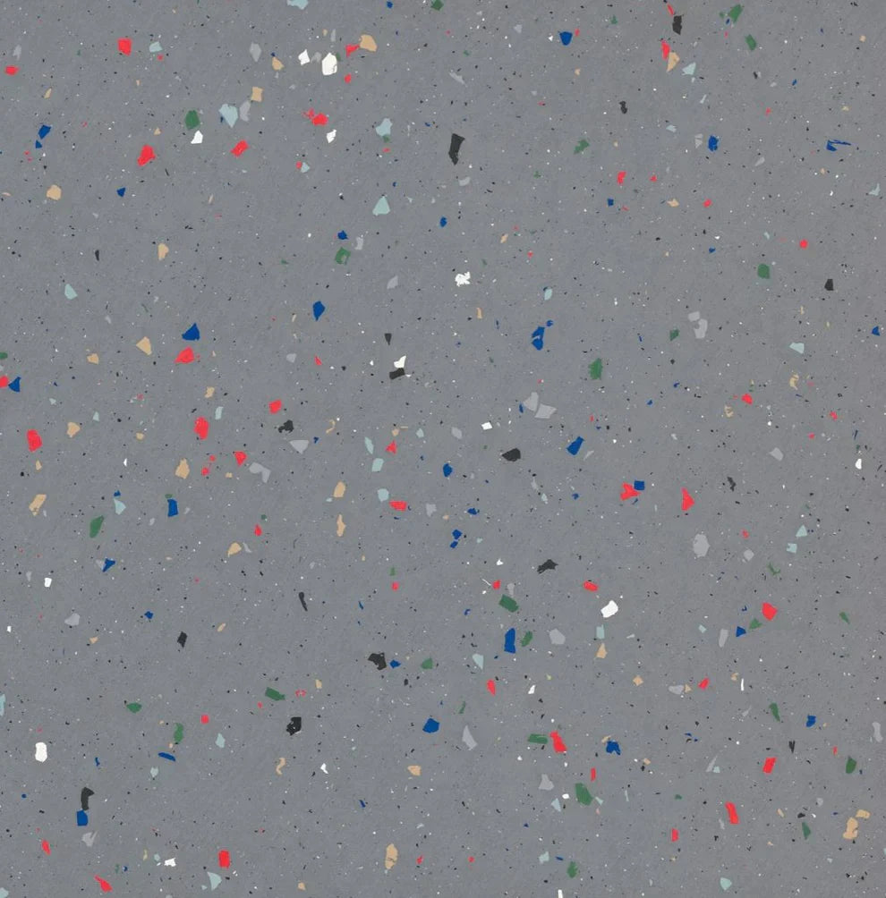 TUFLEX® SPARTUS MULTIPURPOSE FLOORING - INTERLOCK #031 FIESTA 25-3/4" x 25-3/4"