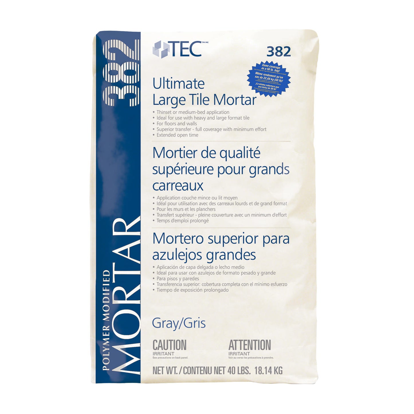 TEC® ULTIMATE LARGE TILE MORTAR