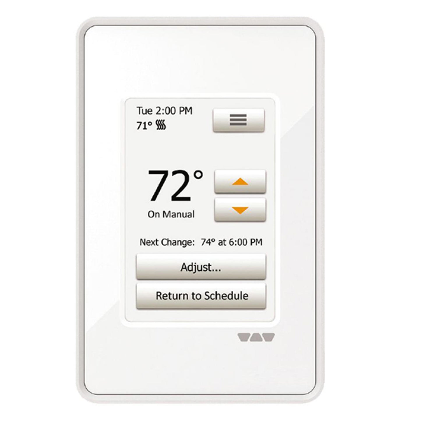 SCHLUTER®-DITRA-HEAT-E-RT PROGRAMMABLE TOUCHSCREEN THERMOSTAT