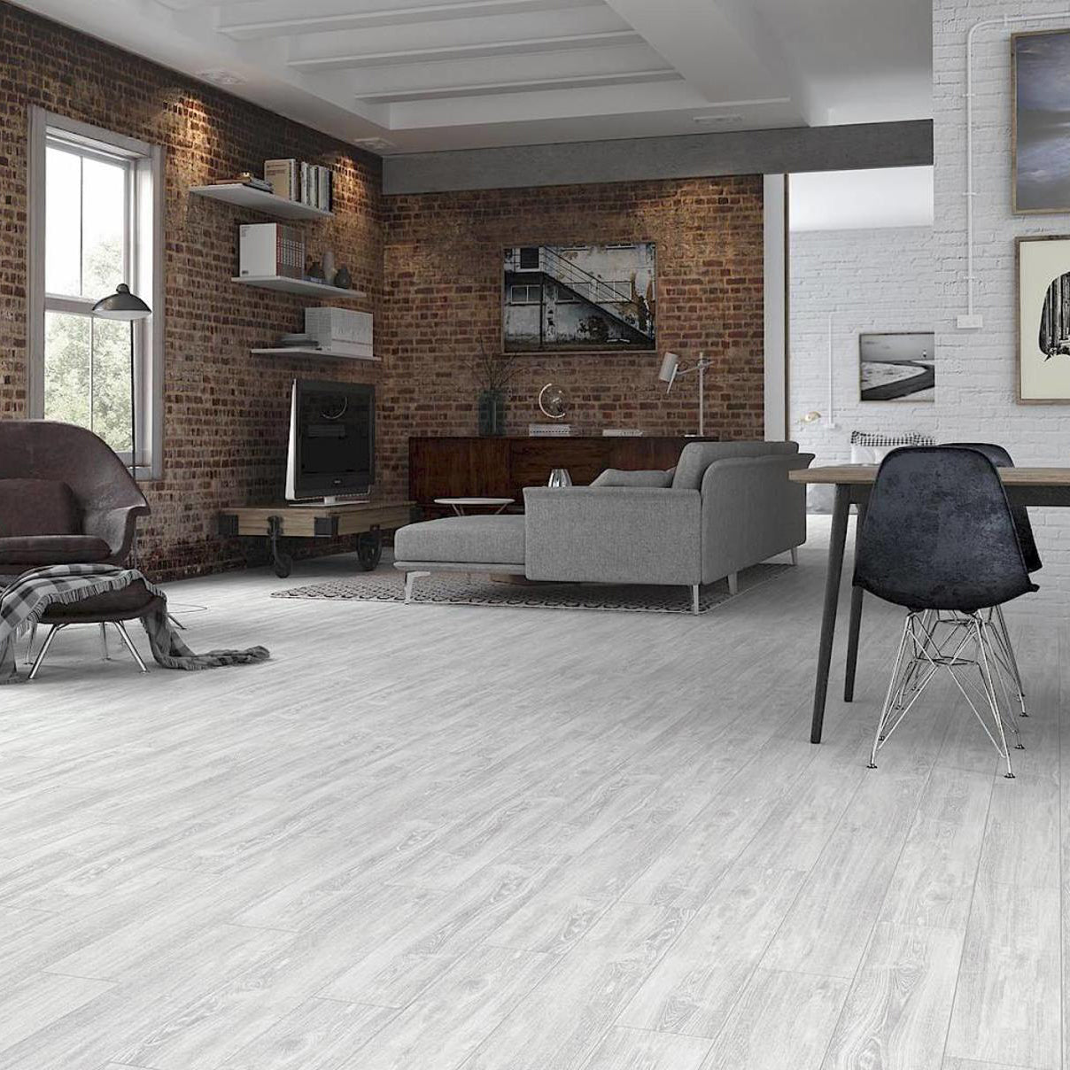 LAKELAND - BLANCO - 6″ × 36″