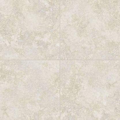 ULTRACERAMIC - FINE TRAVERTINE WHITE 18" x 18"